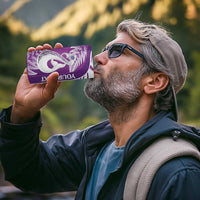 Personalised New Zealand Darts 4 in 1 Can Cooler Tumbler Aotearoa Fern Mix Paua Shell Manaia - Purple