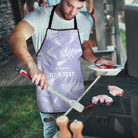 New Zealand Silver Fern Rugby Custom Apron Go Aotearoa Champions Purple Version - Polynesian Pride