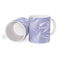 New Zealand Silver Fern Rugby Custom Ceramic Mug Go Aotearoa Champions Purple Version - Polynesian Pride