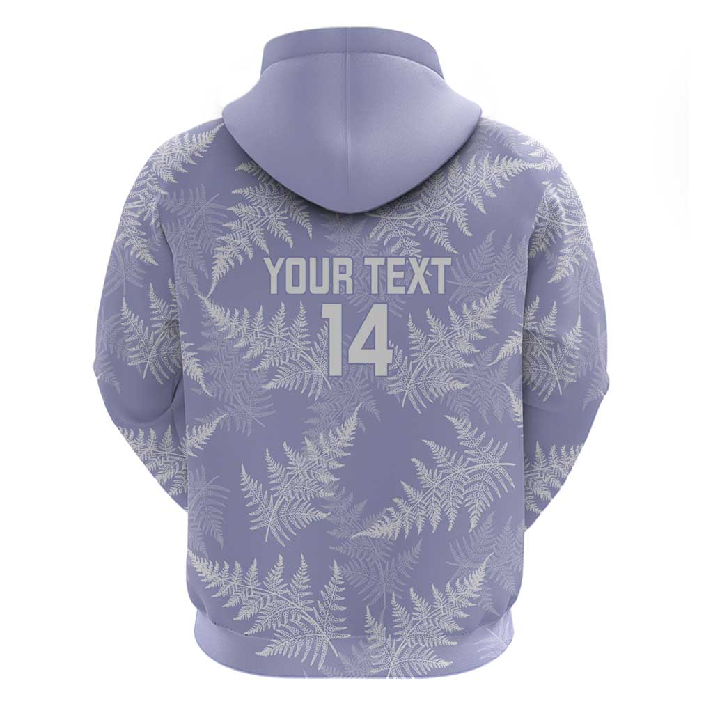 New Zealand Silver Fern Rugby Custom Hoodie Go Aotearoa Champions Purple Version - Polynesian Pride