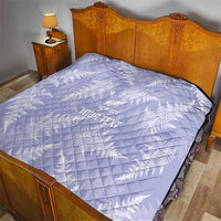 New Zealand Silver Fern Rugby Custom Quilt Go Aotearoa Champions Purple Version - Polynesian Pride