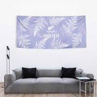 New Zealand Silver Fern Rugby Custom Tapestry Go Aotearoa Champions Purple Version - Polynesian Pride