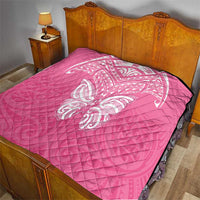 New Zealand Breast Cancer Awareness Quilt Maori Butterfly Pink Ribbon - Polynesian Pride