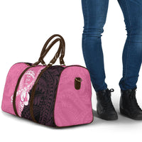 Polynesia Breast Cancer Awareness Travel Bag Fight With Hope Pink Ribbon Boxing Gloves LT14 - Polynesian Pride