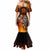 Personalised Polynesian Darts Mermaid Dress Fire Burning With Tribal Tattoo LT14 - Polynesian Pride