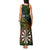 Personalised Polynesian Darts Tank Maxi Dress Dart Lovers Tribal Pattern Mix Tropical Leaves LT14 - Polynesian Pride