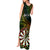 Personalised Polynesian Darts Tank Maxi Dress Dart Lovers Tribal Pattern Mix Tropical Leaves LT14 - Polynesian Pride