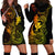 Hawaii Hoodie Dress Fish Hook Tattoo Mix Polynesian Plumeria Reggae Version LT14 - Polynesian Pride