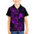 Hawaii Family Matching Mermaid Dress and Hawaiian Shirt Fish Hook Tattoo Mix Polynesian Plumeria Purple Version LT14 Son's Shirt Purple - Polynesian Pride