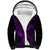 Hawaii Sherpa Hoodie Fish Hook Tattoo Mix Polynesian Plumeria Purple Version LT14 Unisex Purple - Polynesian Pride