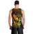 Hawaii Men Tank Top Hula Girl Mix Polynesian Plumeria Reggae Version LT14 - Polynesian Pride