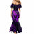 Hawaii Mermaid Dress Hula Girl Mix Polynesian Plumeria Purple Version LT14 - Polynesian Pride