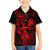 Hawaii Family Matching Mermaid Dress and Hawaiian Shirt Hula Girl Mix Polynesian Plumeria Red Version LT14 Son's Shirt Red - Polynesian Pride