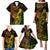 Hawaii Family Matching Puletasi Dress and Hawaiian Shirt King Kamehameha Mix Polynesian Plumeria Reggae Version LT14 - Polynesian Pride