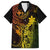 Hawaii Kid Hawaiian Shirt King Kamehameha Mix Polynesian Plumeria Reggae Version LT14 Kid Reggae - Polynesian Pride