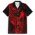 Hawaii Kid Hawaiian Shirt King Kamehameha Mix Polynesian Plumeria Red Version LT14 Kid Red - Polynesian Pride