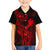 Hawaii Kid Hawaiian Shirt King Kamehameha Mix Polynesian Plumeria Red Version LT14 - Polynesian Pride