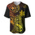 Hawaii Baseball Jersey Pineapple Mix Polynesian Plumeria Reggae Version LT14 Reggae - Polynesian Pride