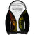 Hawaii Sherpa Hoodie Pineapple Mix Polynesian Plumeria Reggae Version LT14 Unisex Reggae - Polynesian Pride