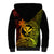 Hawaii Sherpa Hoodie Pineapple Mix Polynesian Plumeria Reggae Version LT14 - Polynesian Pride
