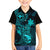 Hawaii Family Matching Mermaid Dress and Hawaiian Shirt Pineapple Mix Polynesian Plumeria Turquoise Version LT14 Son's Shirt Turquoise - Polynesian Pride