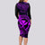 hawaii-long-sleeve-bodycon-dress-shaka-tattoo-mix-polynesian-plumeria-purple-version