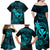 hawaii-family-matching-off-shoulder-long-sleeve-dress-and-hawaiian-shirt-shaka-tattoo-mix-polynesian-plumeria-turquoise-version