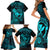 hawaii-family-matching-short-sleeve-bodycon-dress-and-hawaiian-shirt-shaka-tattoo-mix-polynesian-plumeria-turquoise-version