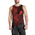 hawaii-men-tank-top-shaka-tattoo-mix-polynesian-plumeria-red-version