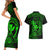 hawaii-couples-matching-short-sleeve-bodycon-dress-and-hawaiian-shirt-shaka-tattoo-mix-polynesian-plumeria-green-version