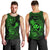 hawaii-men-tank-top-shaka-tattoo-mix-polynesian-plumeria-green-version