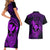 hawaii-couples-matching-short-sleeve-bodycon-dress-and-hawaiian-shirt-hammerhead-shark-tattoo-mix-polynesian-plumeria-purple-version