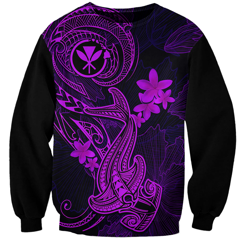 hawaii-sweatshirt-hammerhead-shark-tattoo-mix-polynesian-plumeria-purple-version