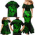 hawaii-family-matching-mermaid-dress-and-hawaiian-shirt-hammerhead-shark-tattoo-mix-polynesian-plumeria-green-version