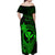 hawaii-off-shoulder-maxi-dress-hammerhead-shark-tattoo-mix-polynesian-plumeria-green-version