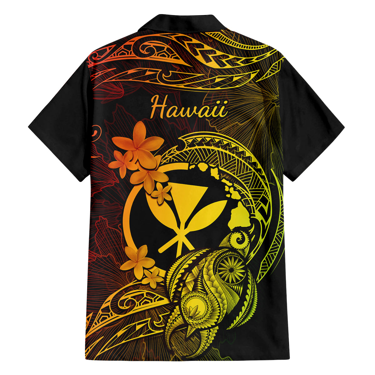 Hawaii Family Matching Long Sleeve Bodycon Dress and Hawaiian Shirt Turtle Mix Polynesian Plumeria Reggae Version LT14 - Polynesian Pride
