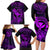 hawaii-family-matching-long-sleeve-bodycon-dress-and-hawaiian-shirt-turtle-mix-polynesian-plumeria-purple-version