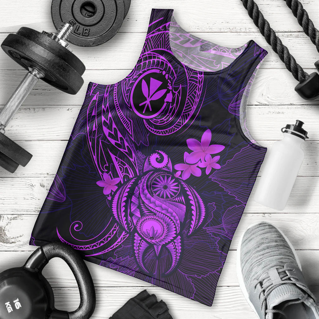 hawaii-men-tank-top-turtle-mix-polynesian-plumeria-purple-version