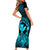 hawaii-family-matching-short-sleeve-bodycon-dress-and-hawaiian-shirt-turtle-mix-polynesian-plumeria-turquoise-version