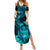 hawaii-summer-maxi-dress-turtle-mix-polynesian-plumeria-turquoise-version