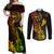 hawaii-couples-matching-off-shoulder-maxi-dress-and-long-sleeve-button-shirts-ukulele-mix-polynesian-plumeria-reggae-version
