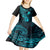 hawaii-kid-short-sleeve-dress-ukulele-mix-polynesian-plumeria-turquoise-version