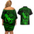 hawaii-couples-matching-off-shoulder-short-dress-and-hawaiian-shirt-ukulele-mix-polynesian-plumeria-green-version