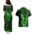 hawaii-couples-matching-puletasi-dress-and-hawaiian-shirt-ukulele-mix-polynesian-plumeria-green-version