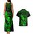 hawaii-couples-matching-tank-maxi-dress-and-hawaiian-shirt-ukulele-mix-polynesian-plumeria-green-version