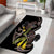 New Zealand Valentines Day Area Rug Piwakawaka Lovers Maori Koru Tattoo - Polynesian Pride