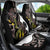 New Zealand Valentines Day Car Seat Cover Piwakawaka Lovers Maori Koru Tattoo - Polynesian Pride