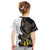 New Zealand Valentines Day Kid T Shirt Piwakawaka Lovers Maori Koru Tattoo - Polynesian Pride