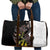 New Zealand Valentines Day Travel Bag Piwakawaka Lovers Maori Koru Tattoo - Polynesian Pride
