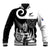 New Zealand Silver Fern Rugby Baseball Jacket Go Champions NZ All Black Maori Koru LT14 Unisex Black - Polynesian Pride